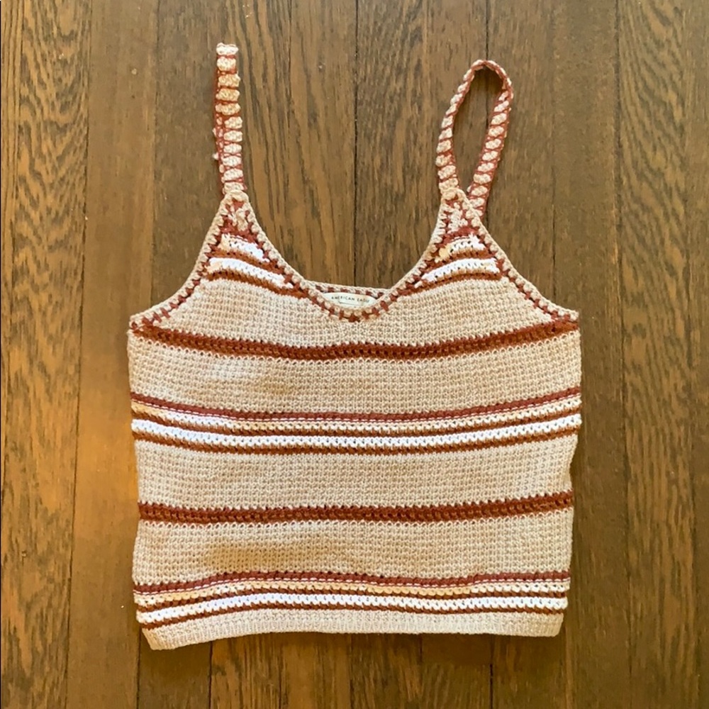 Crochet crop top